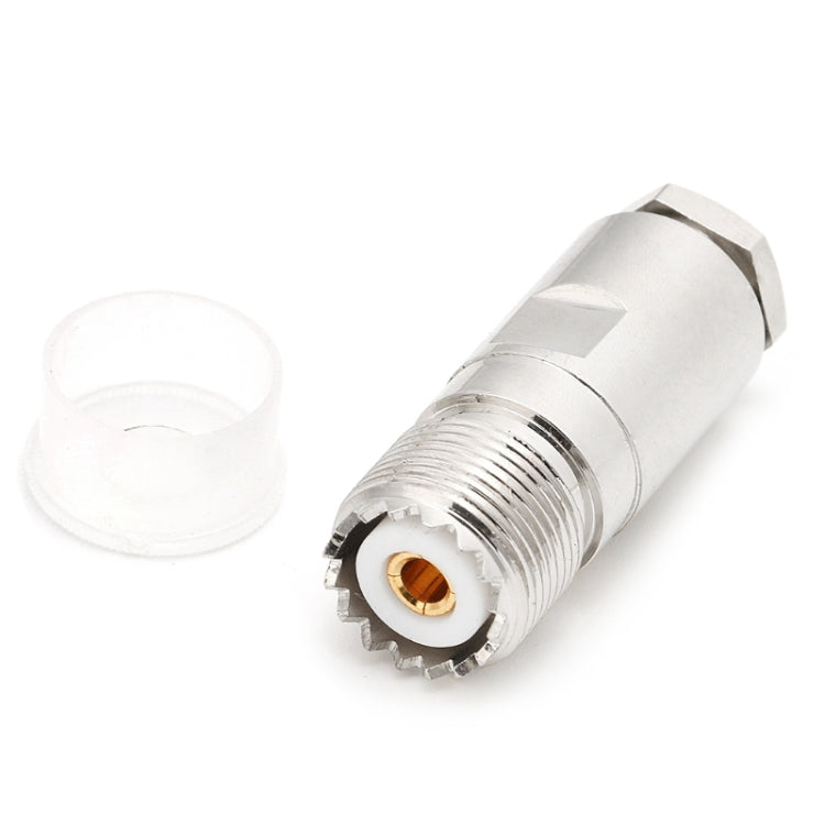 UHF SO239 PL259 Female Plug Clamp Adapter UHF SO239 PL259 Female Plug Clamp Adapter